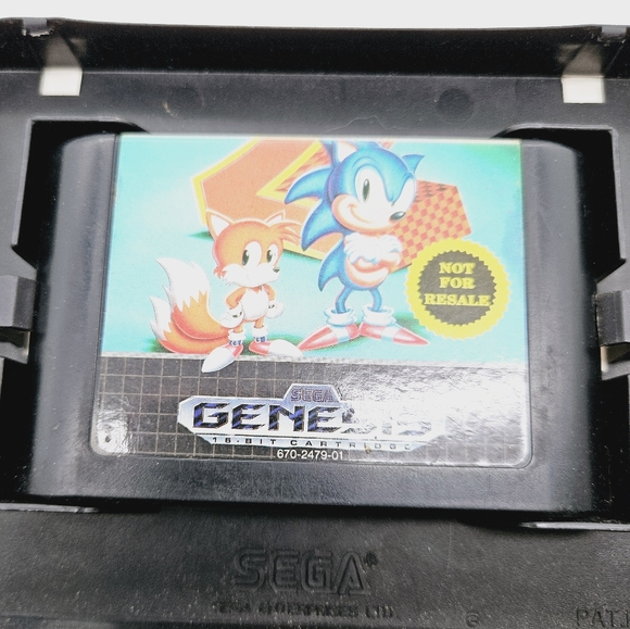 SEGA GENESIS | Sonic The Hedgehog 2 game cart.ridge - Picture 5 of 6